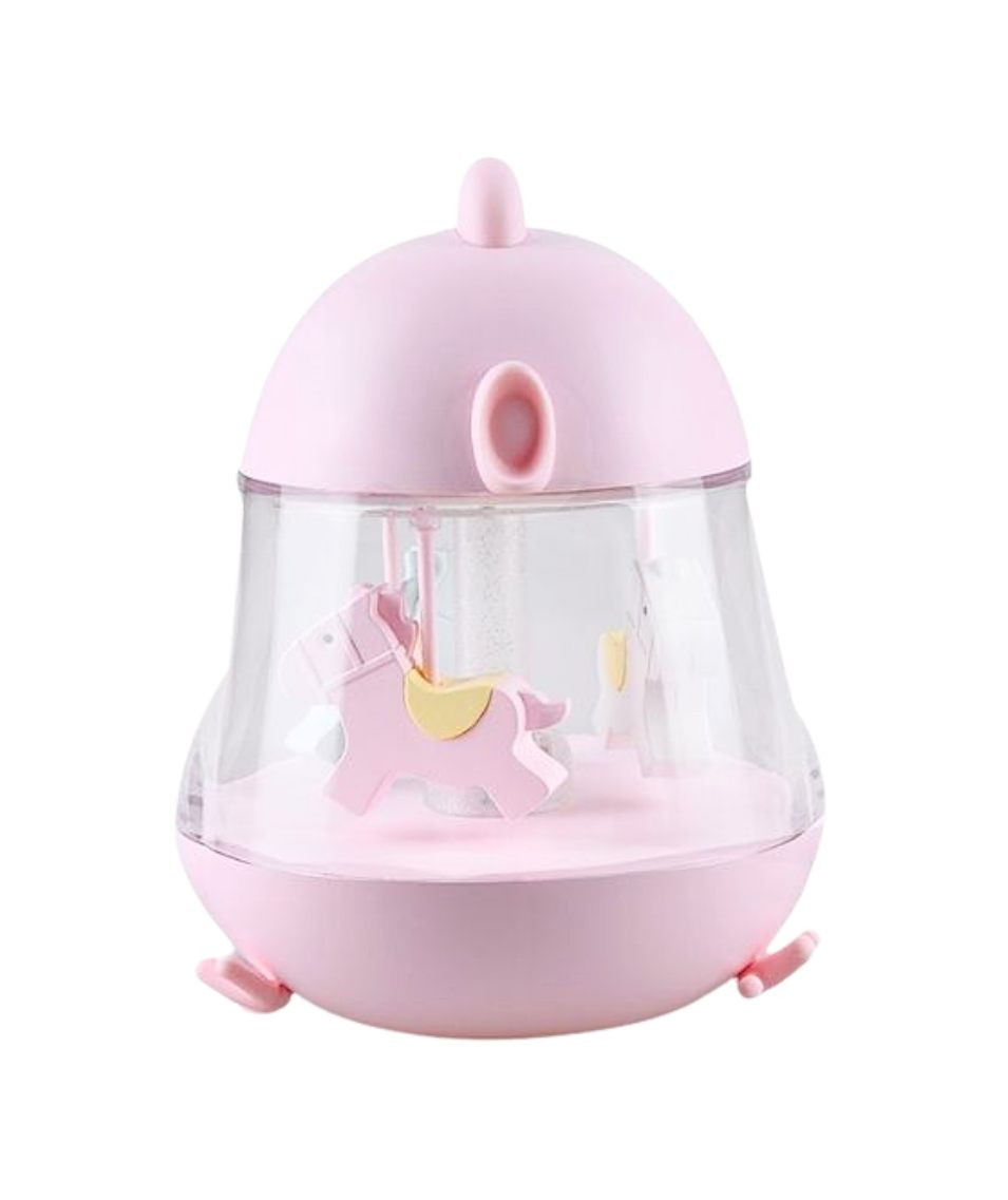 Lamp with Carousel and Music - Pink - photo 1 of 4