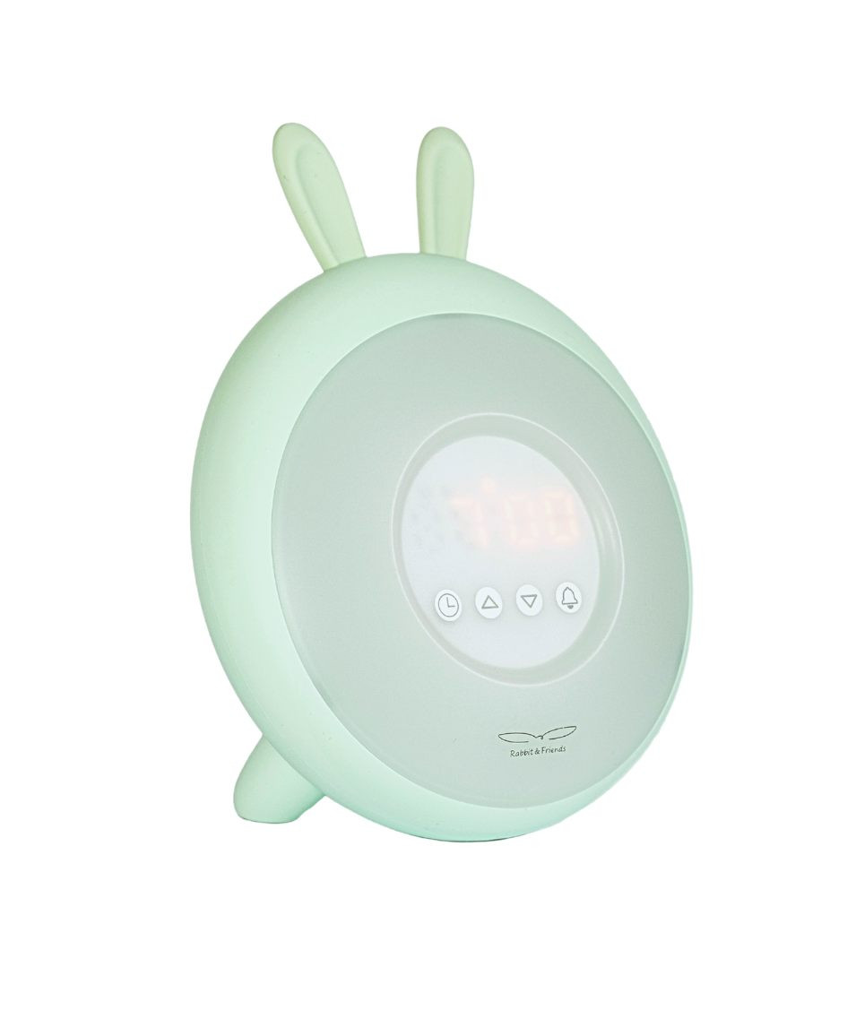 Rabbit Lamp with Alarm Clock - Green - photo 2 of 5